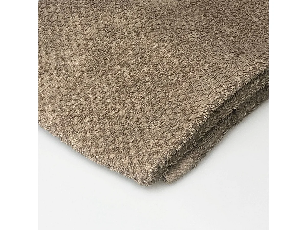 Lot 2 serviettes de toilette 50x90 coton éponge