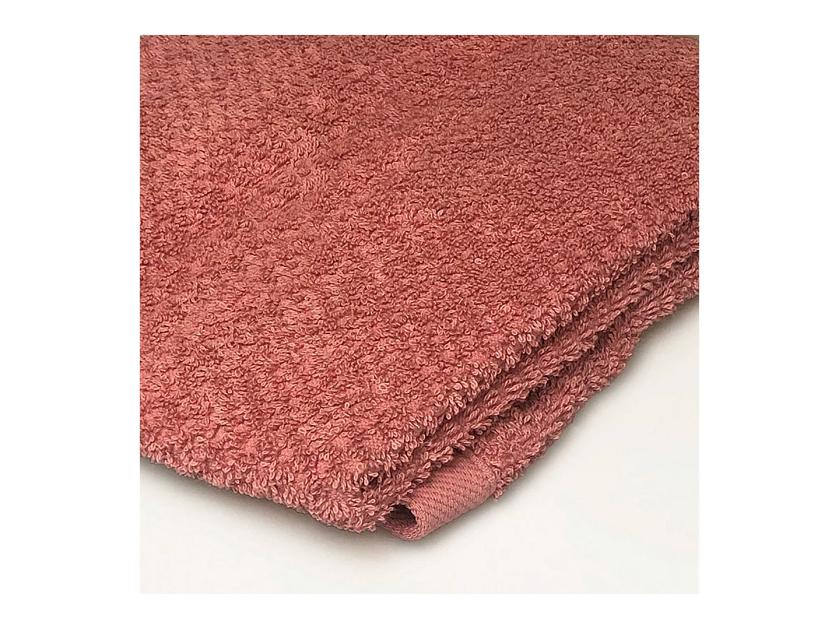 Lot 2 serviettes de bain 70x140 coton éponge