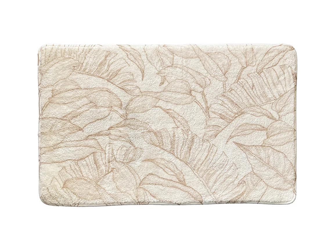 Tapis de bain antidérapant fantaisie tropical 60x120cm