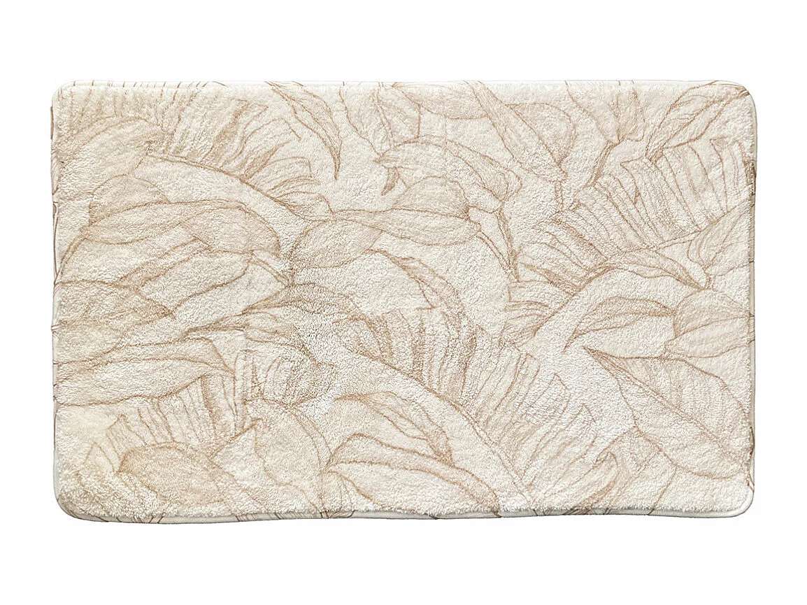 Tapis de bain antidérapant fantaisie tropical 60x120cm