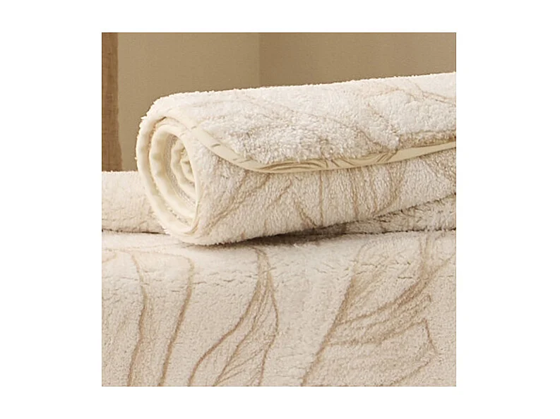 Tapis de bain antidérapant fantaisie tropical 60x120cm