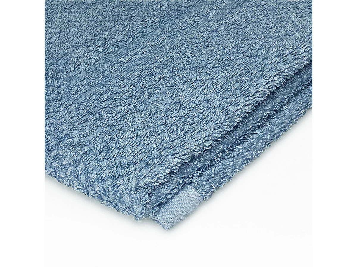 Lot 2 serviettes de bain 70x140 coton éponge