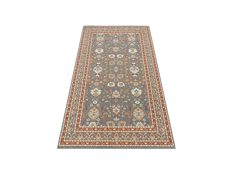 Dywan SOHO 477.26.LA500 wełniany OSTA - Ornament, ramka naturalny nie 160x240 cm