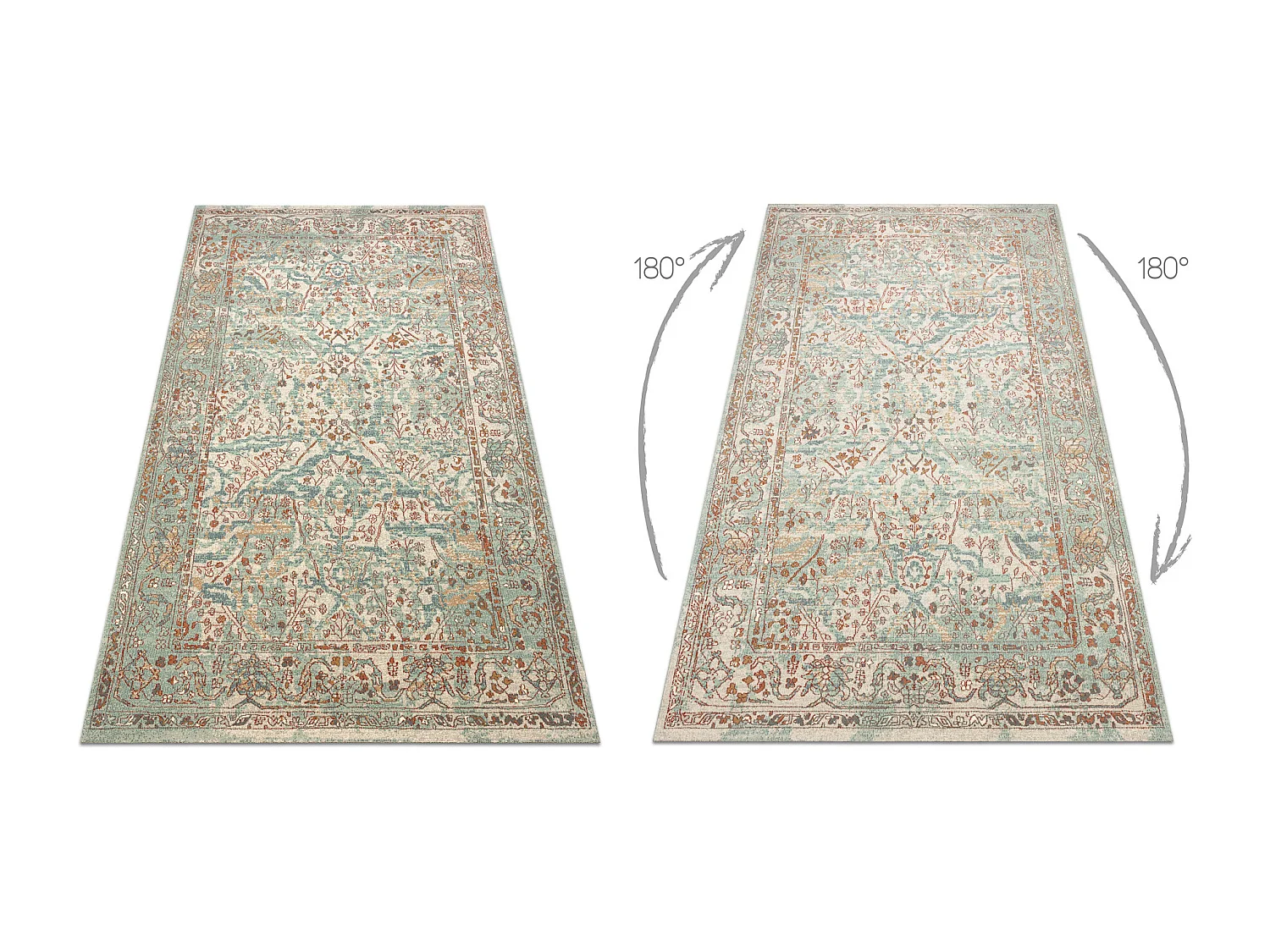 Alfombra de lana SOHO 477.04.LA400 OSTA - Ornamento, estructura, natur 200x300 cm