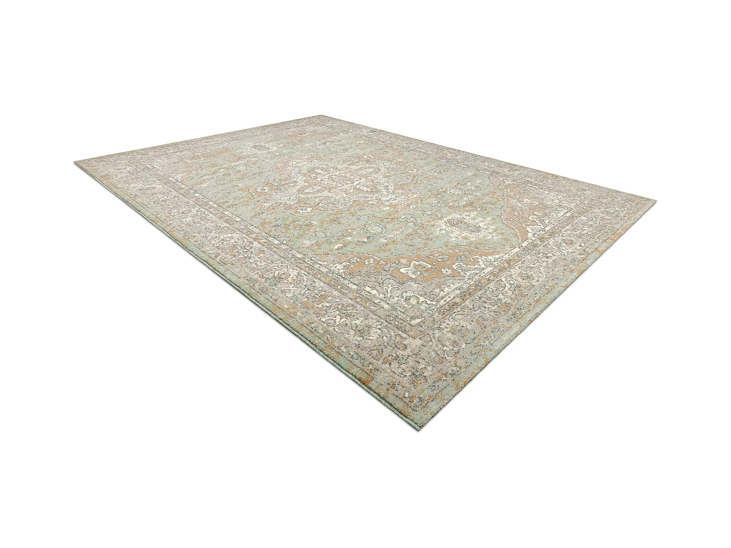 Tapis en laine SOHO 477.01.LA402 OSTA - Ornement, rougette, naturel ve 80x160 cm