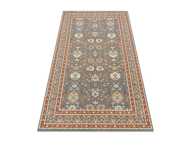 Dywan SOHO 477.26.LA500 wełniany OSTA - Ornament, ramka naturalny nie 80x160 cm