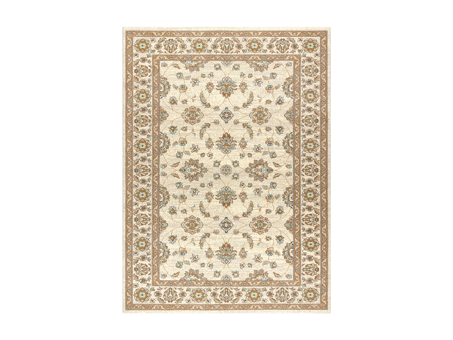 Tapis en laine SOHO 477.15.LA107 OSTA Ornement, cadre classique beige  160x240 cm
