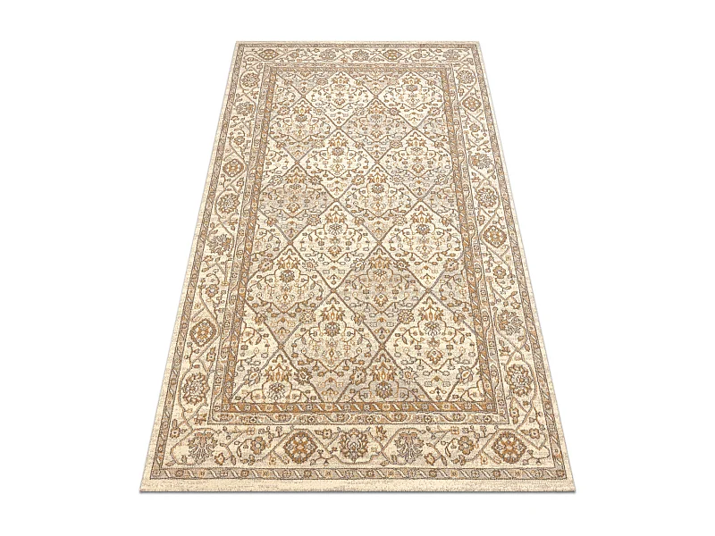 Tapis en laine SOHO 477.27.LA100 OSTA - Losange, cadre géométrique n 160x240 cm