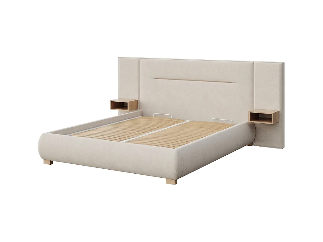 Mesonica Fioro Lit, ligne beige, 160x200