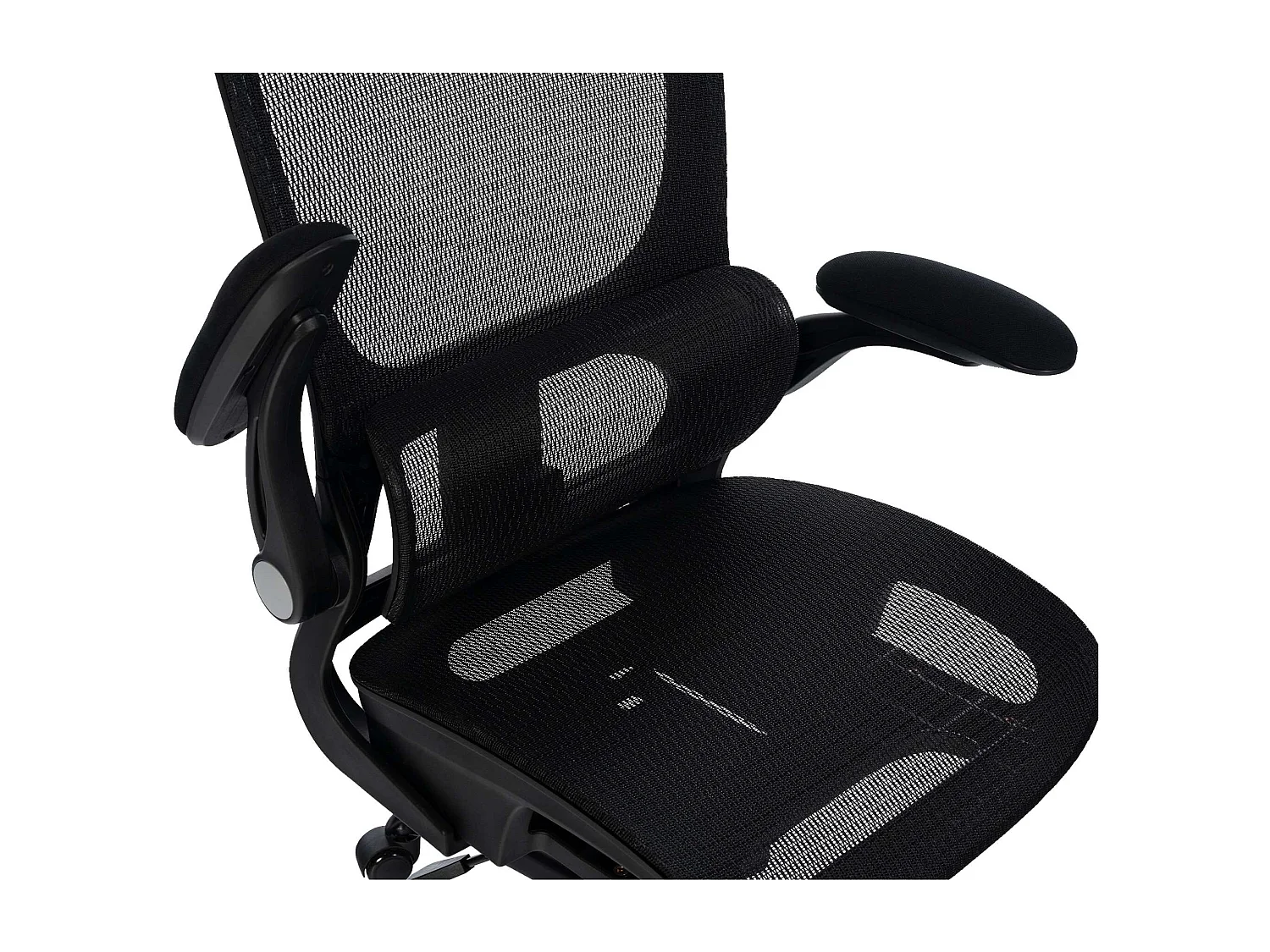 Chaise de bureau - Plastique - Noir - Kaylee