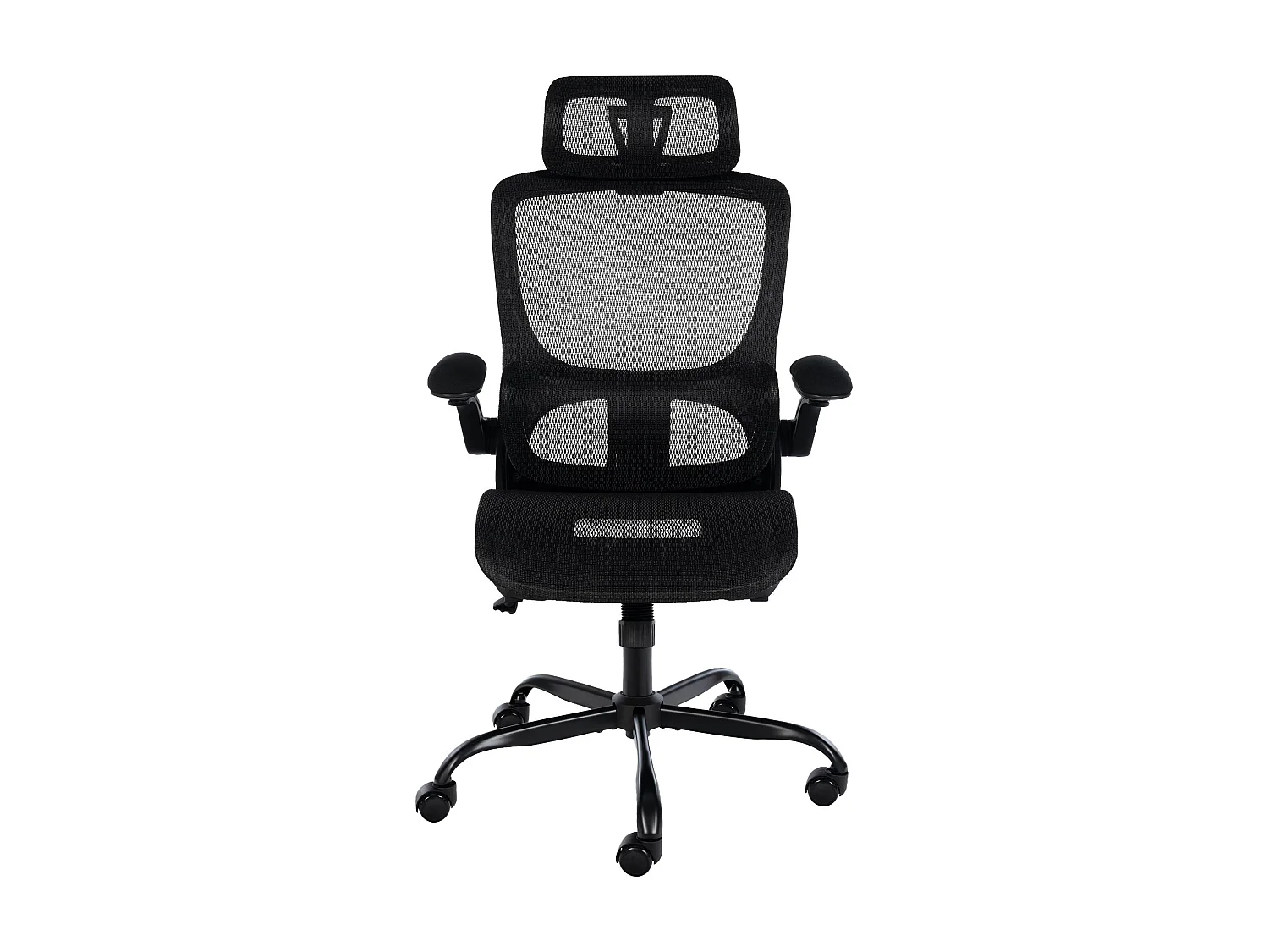 Chaise de bureau - Plastique - Noir - Kaylee