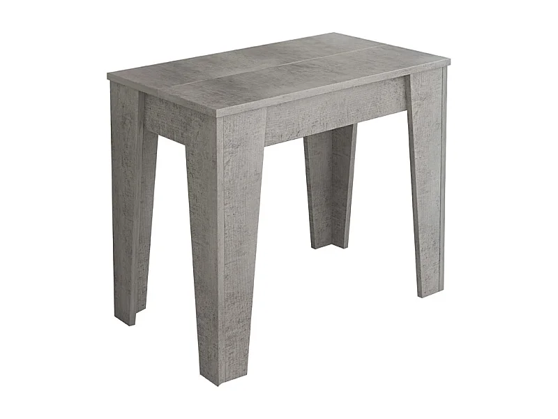 Consolle Allungabile Moderna Tavolo Estensibile Da 54 A 306 cm 6 Allunghe 14 posti Salvaspazio Design Soggiorno Salotto Cucina Ingresso Grigio Cemento