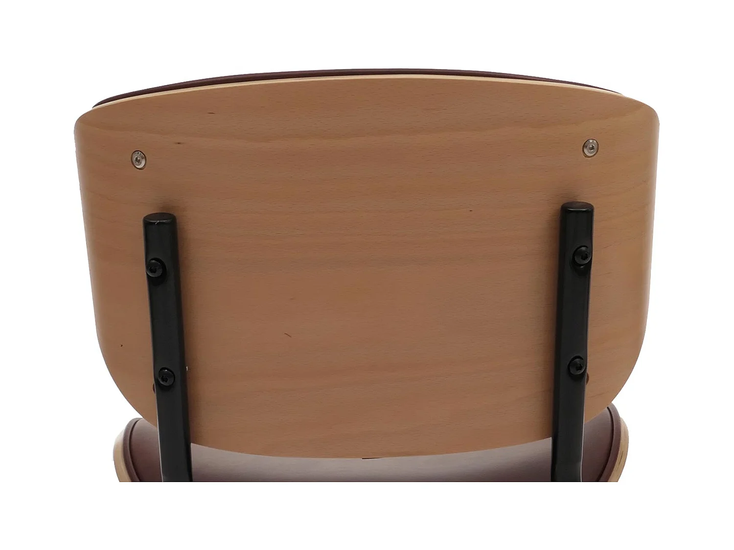 Chaise de salle à manger MCW-O45 (lot de 6),  naturel, marron vintage