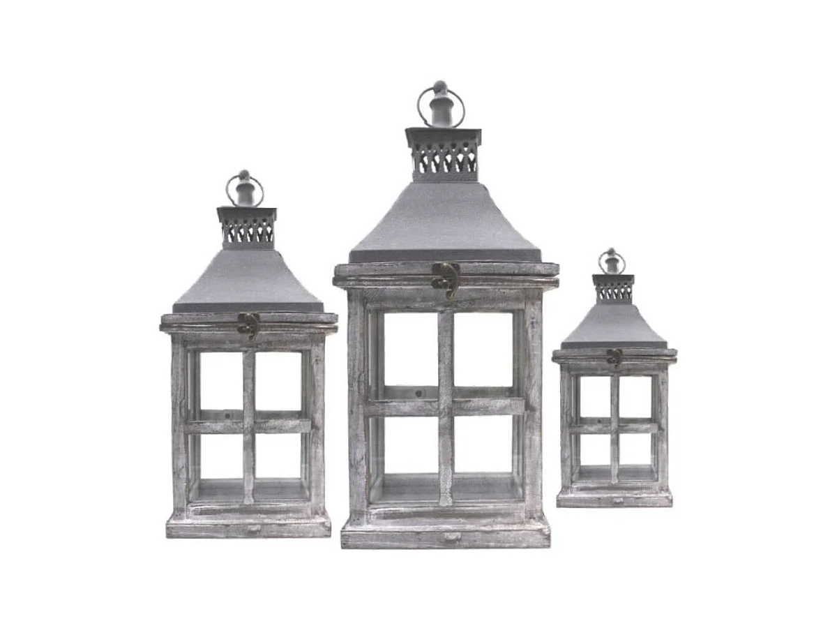 Set de 3 Grosses Lanternes