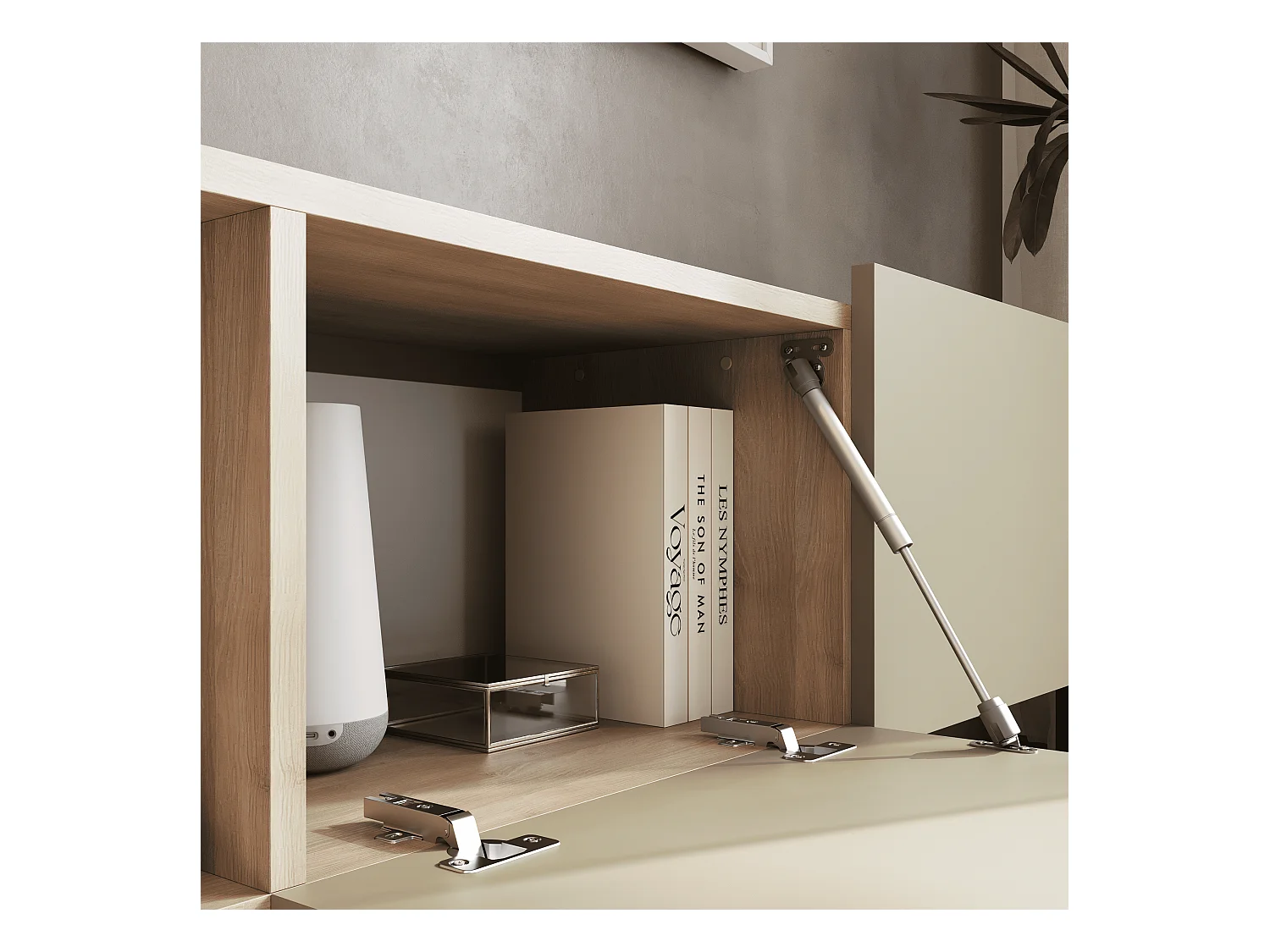 Meuble TV 150 cm Banc Télé Banc pour Salon