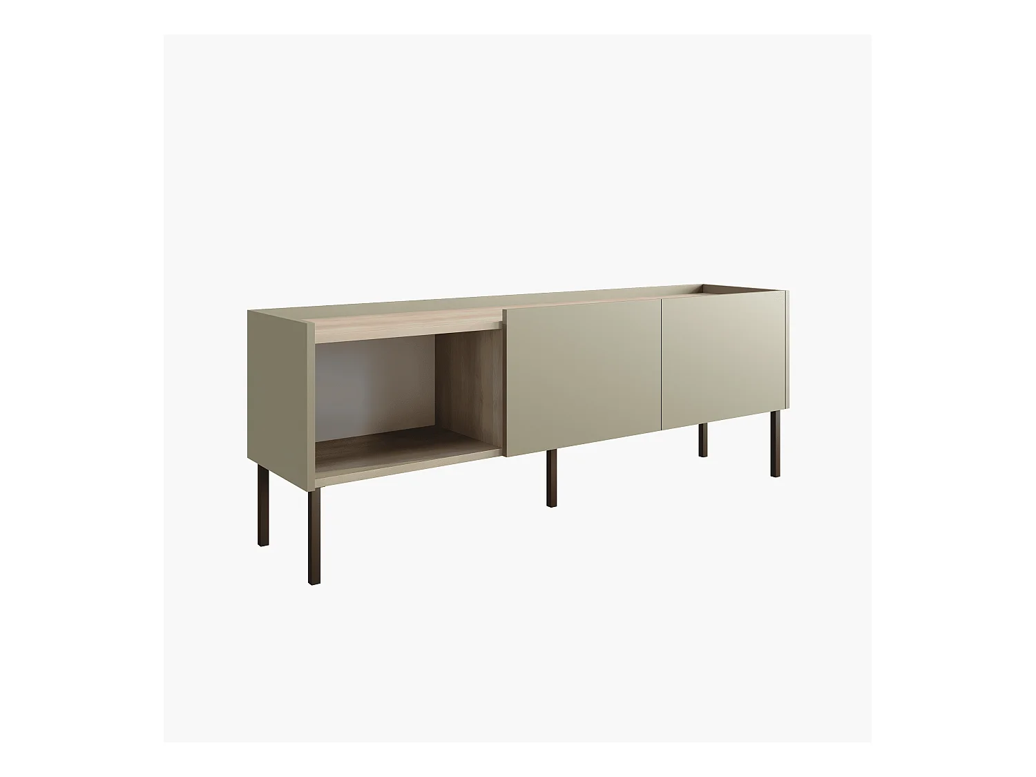 Meuble TV 150 cm Banc Télé Banc pour Salon