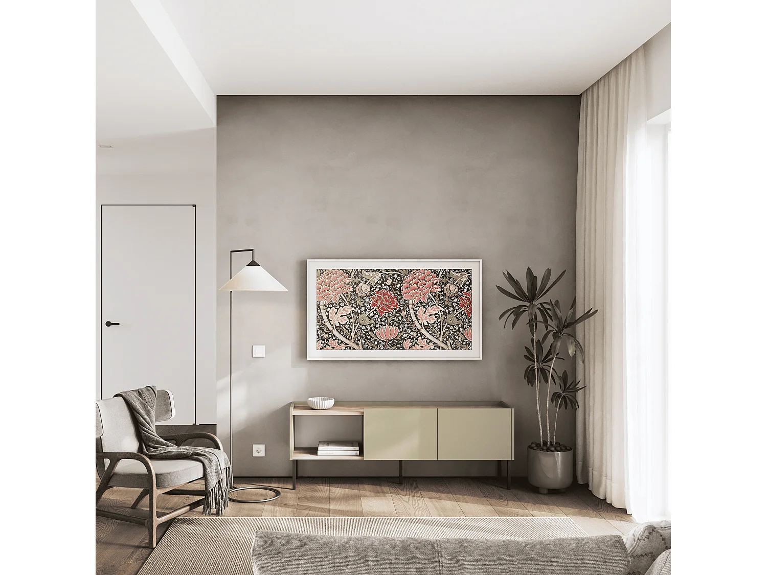 Mueble TV de 150 cm – Banco de TV para salón