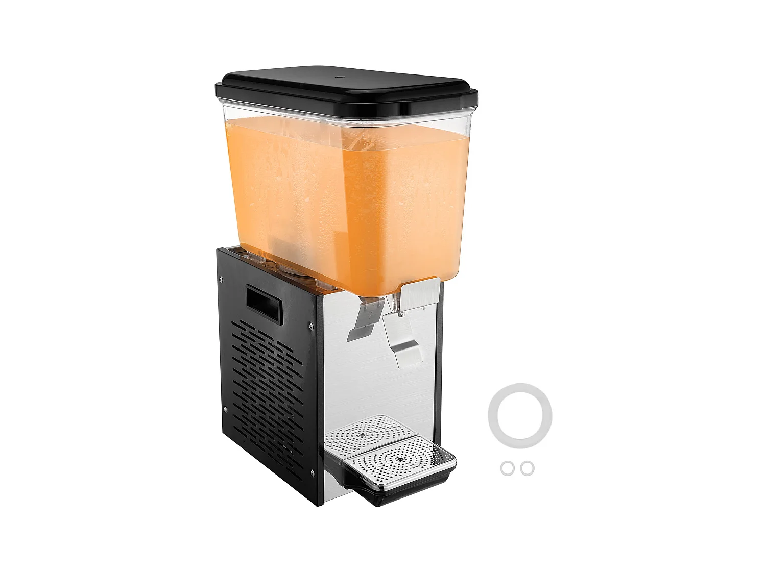 Distributeur de Boissons Commerciales SucceBuy 18L Distributeur de Boissons Glacées et de Jus Froids pour Fête