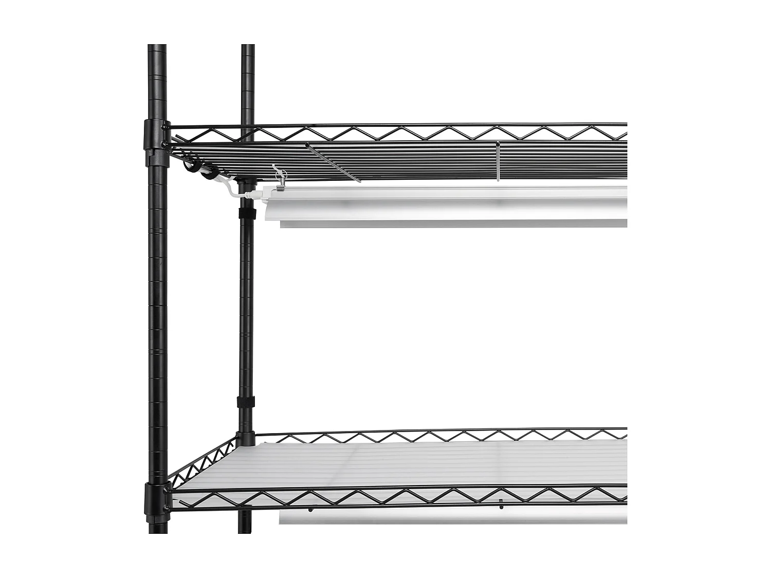 Étagère Plante Porte Plantes Support SucceBuy Support pour Plantes avec Lampes de Culture 6 Niveaux 150 W 180.1cm de Hauteur