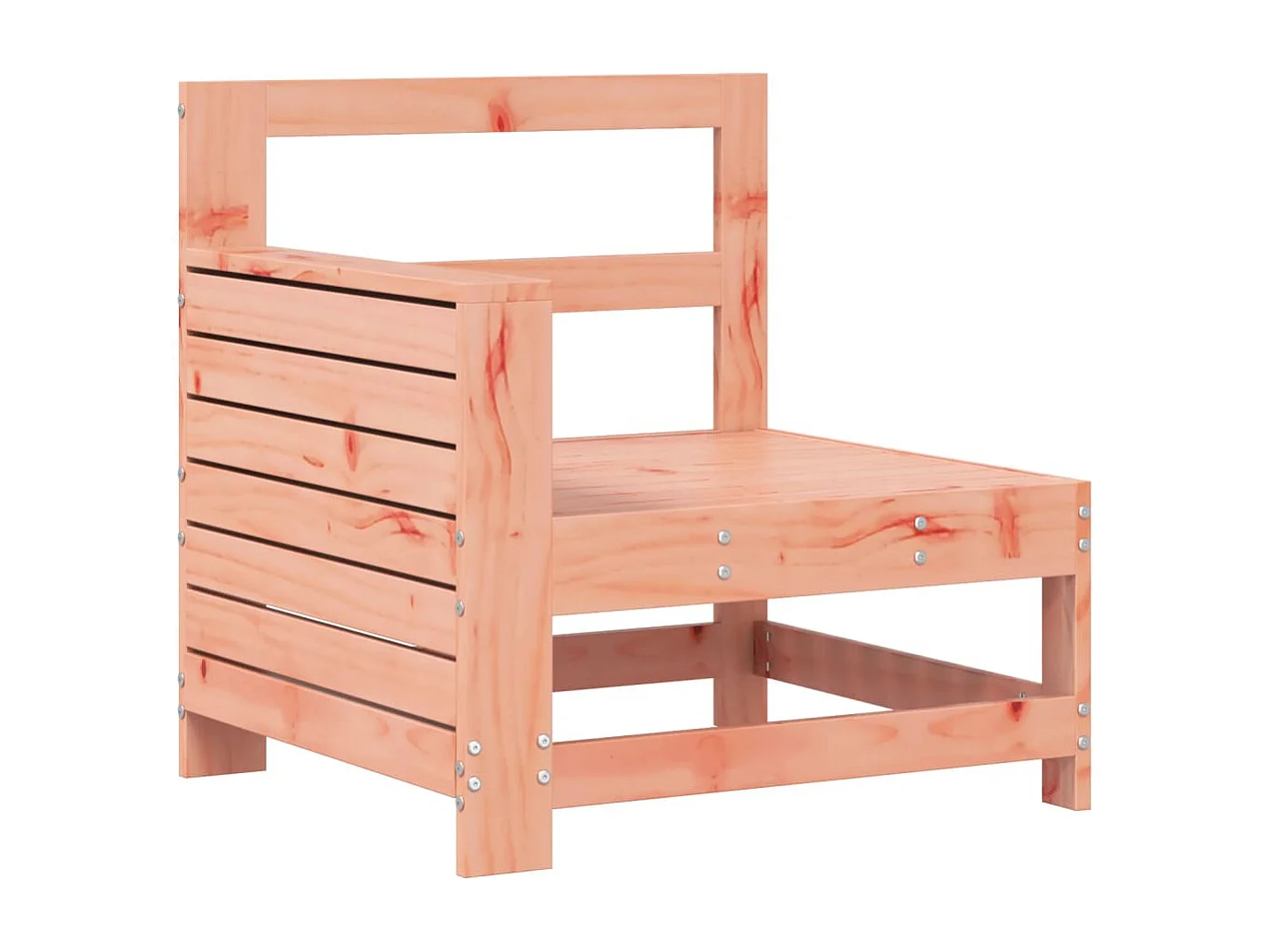 7 pcs conjunto sofás jardim madeira abeto-de-douglas