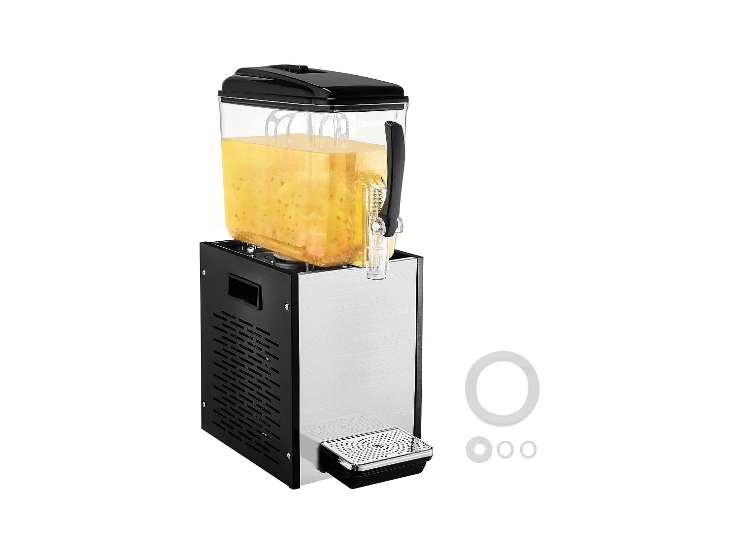 Distributeur de Boissons Commerciales SucceBuy 12L Distributeur de Boissons Glacées et de Jus Froids pour Fête