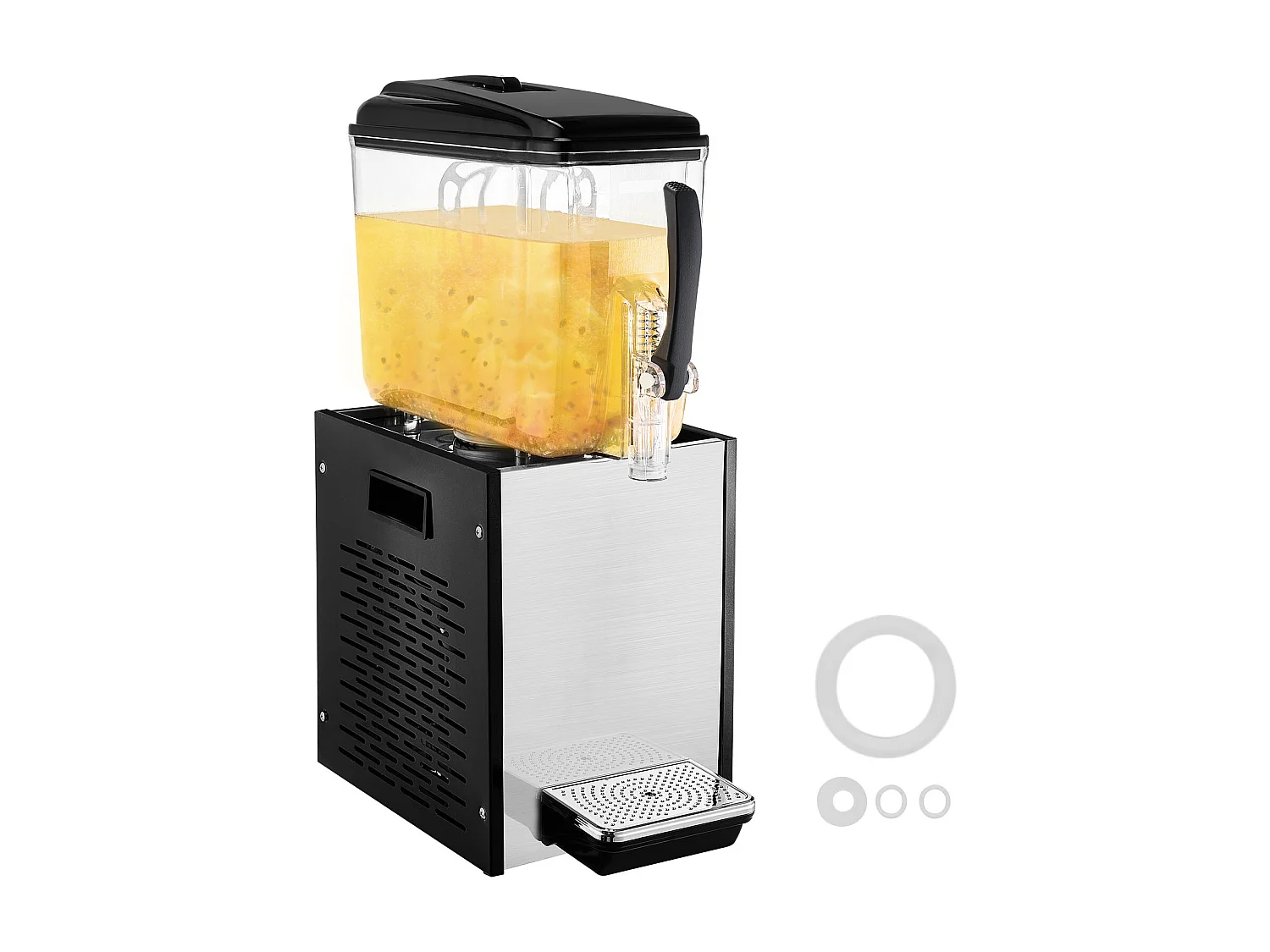 Distributeur de Boissons Commerciales SucceBuy 12L Distributeur de Boissons Glacées et de Jus Froids pour Fête