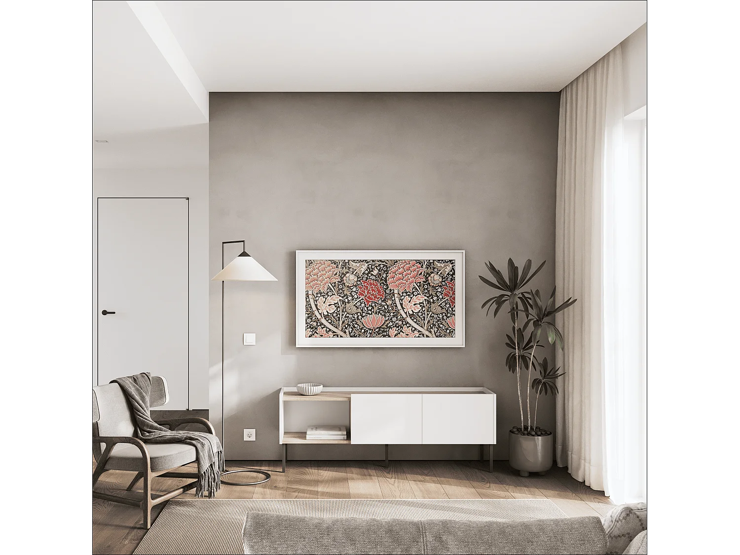 Mueble de TV 150 cm – Banco de televisión para salón