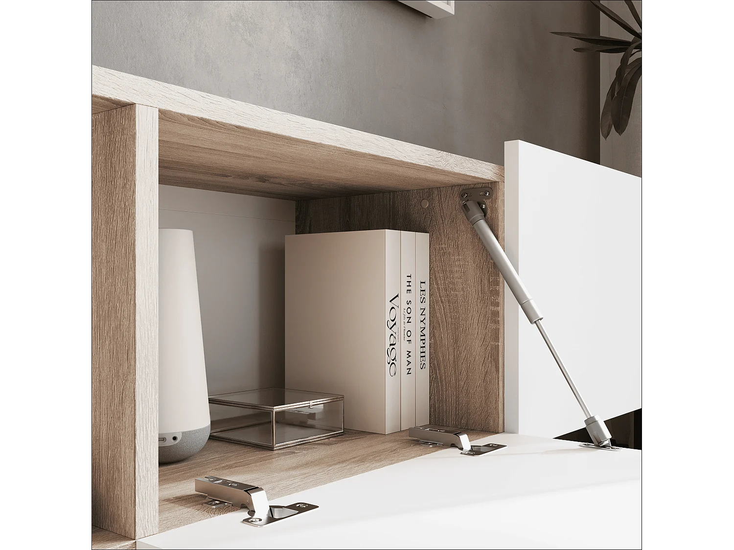 Mueble de TV 150 cm – Banco de televisión para salón