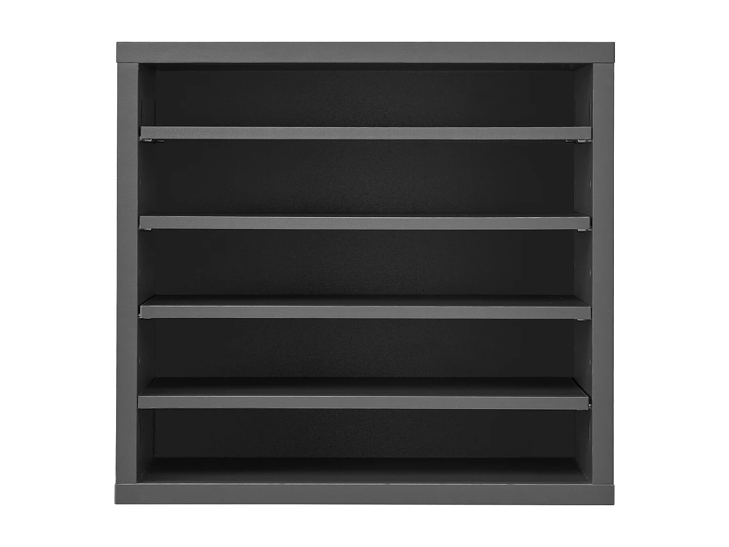 Organiseur de Bureau, SucceBuy Organiseur de Documents en Bois, 5 Compartiments, Étagères Réglables, Gris