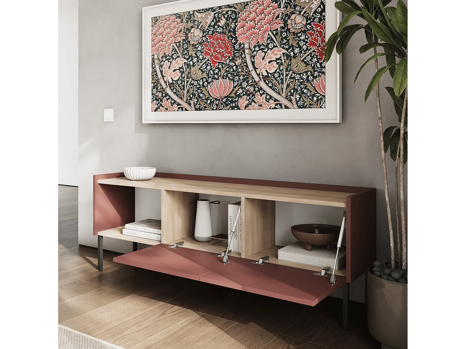 Mueble TV 150 cm Banco para TV Banco para Sala