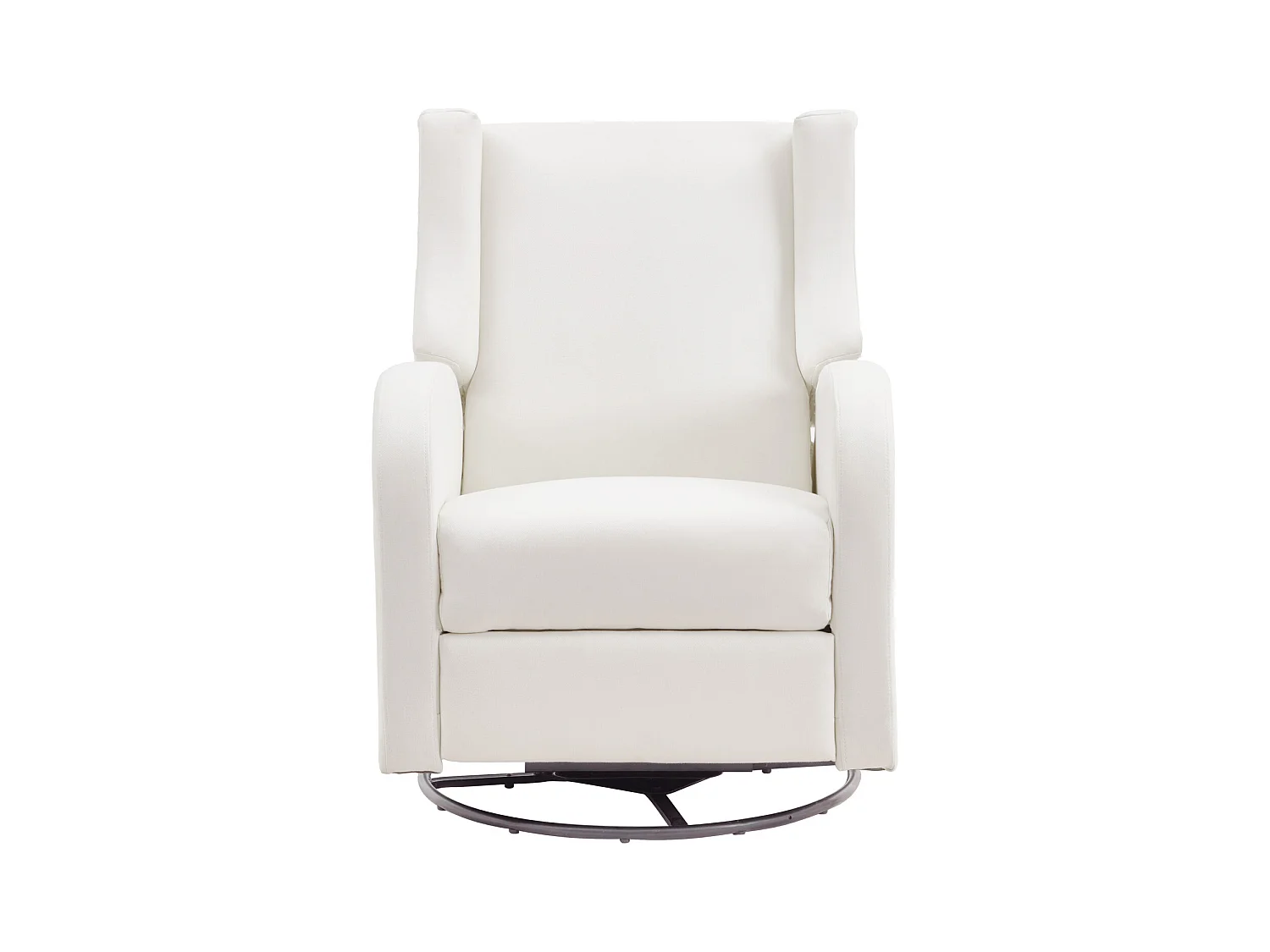 Fauteuil-Massant Inclinable et Pivotant électrique SucceBuy à Angle Réglable, Blanc Cassé