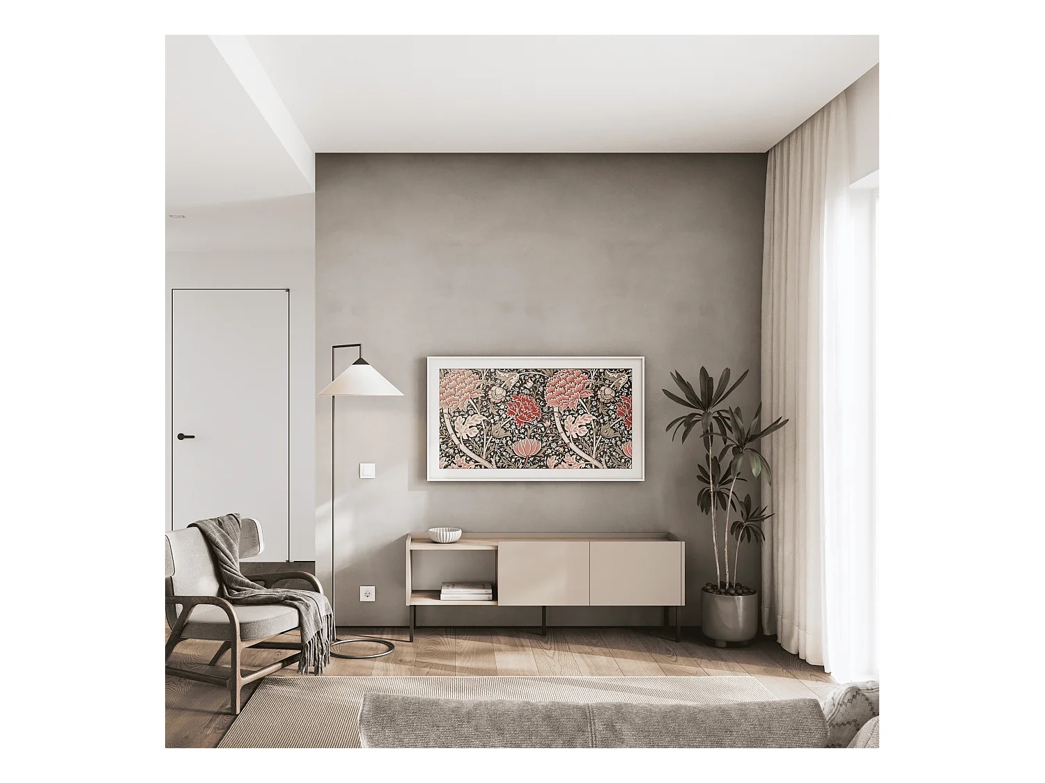 Meuble TV 150 cm Banc Télé Banc pour Salon