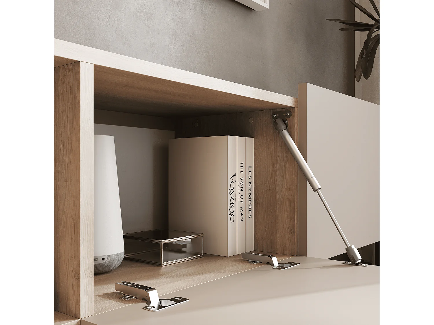 Mueble TV 150 cm Banco de TV Banco para Salón