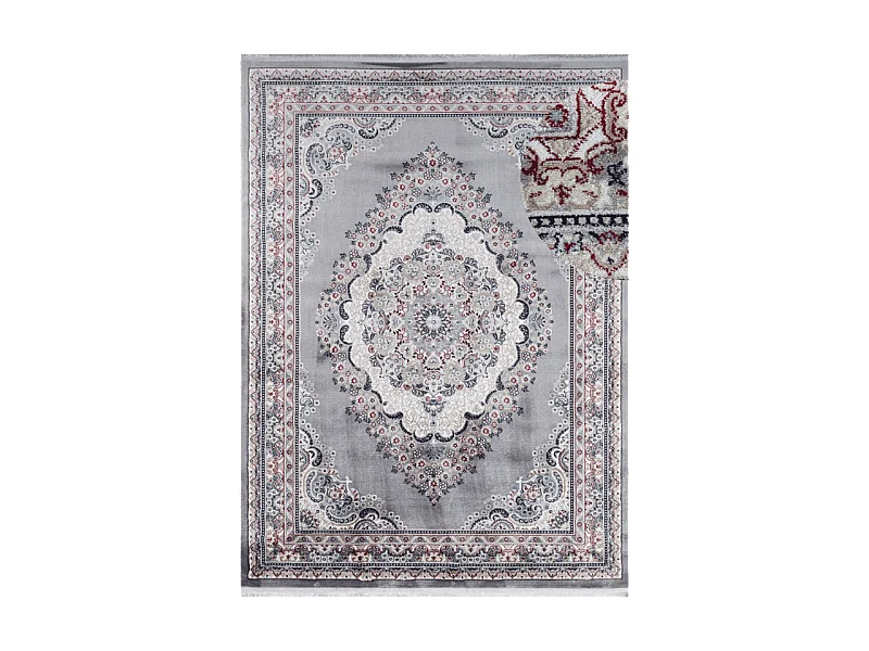 Tapis oriental - TABRIZ Gris 80*300