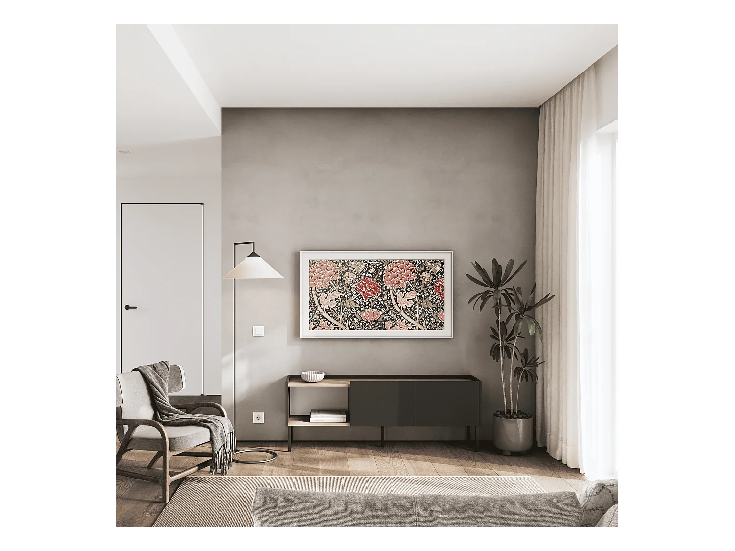 Meuble TV 150 cm Banc Télé Banc pour Salon