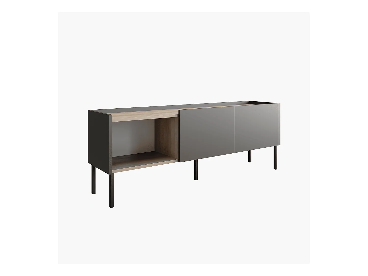 Meuble TV 150 cm Banc Télé Banc pour Salon