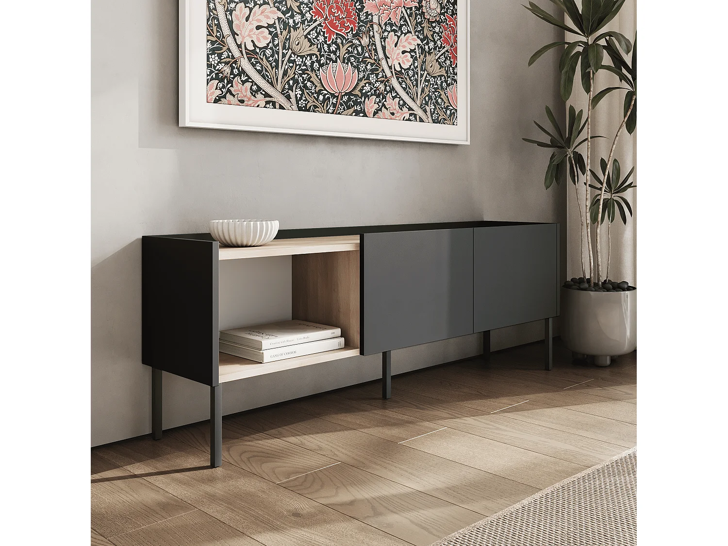 Mueble de TV 150 cm – Mueble para Televisión y Salón