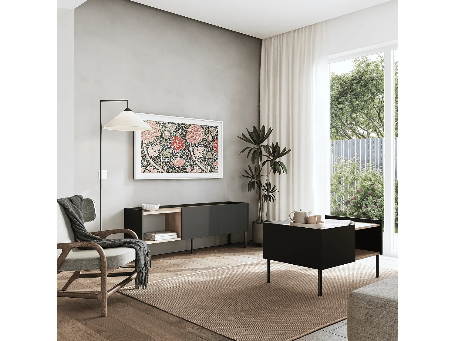 Mueble de TV 150 cm – Mueble para Televisión y Salón