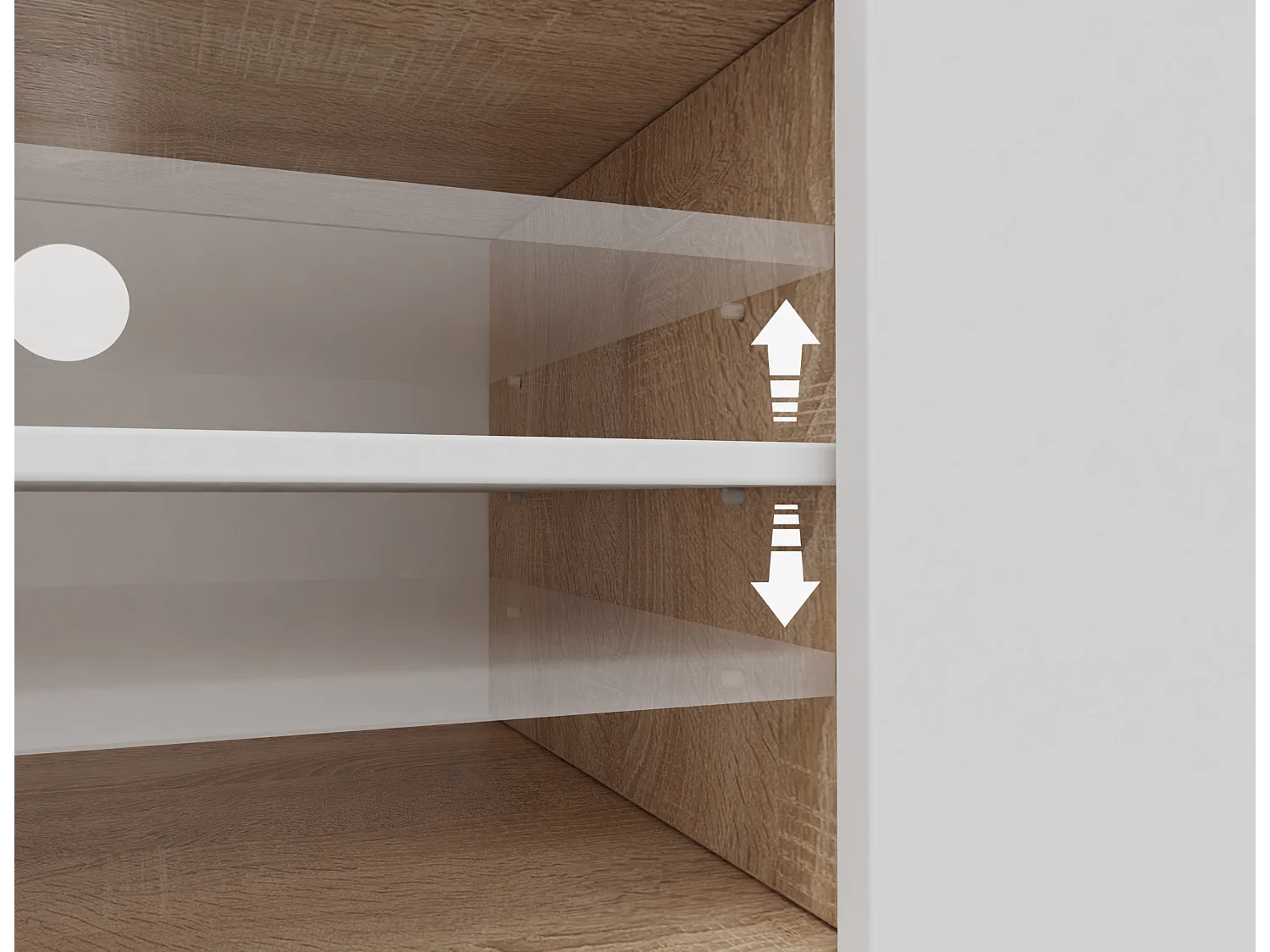 TV-Schrank AURA 140 cm – Modernes Design fürs Wohnzimmer