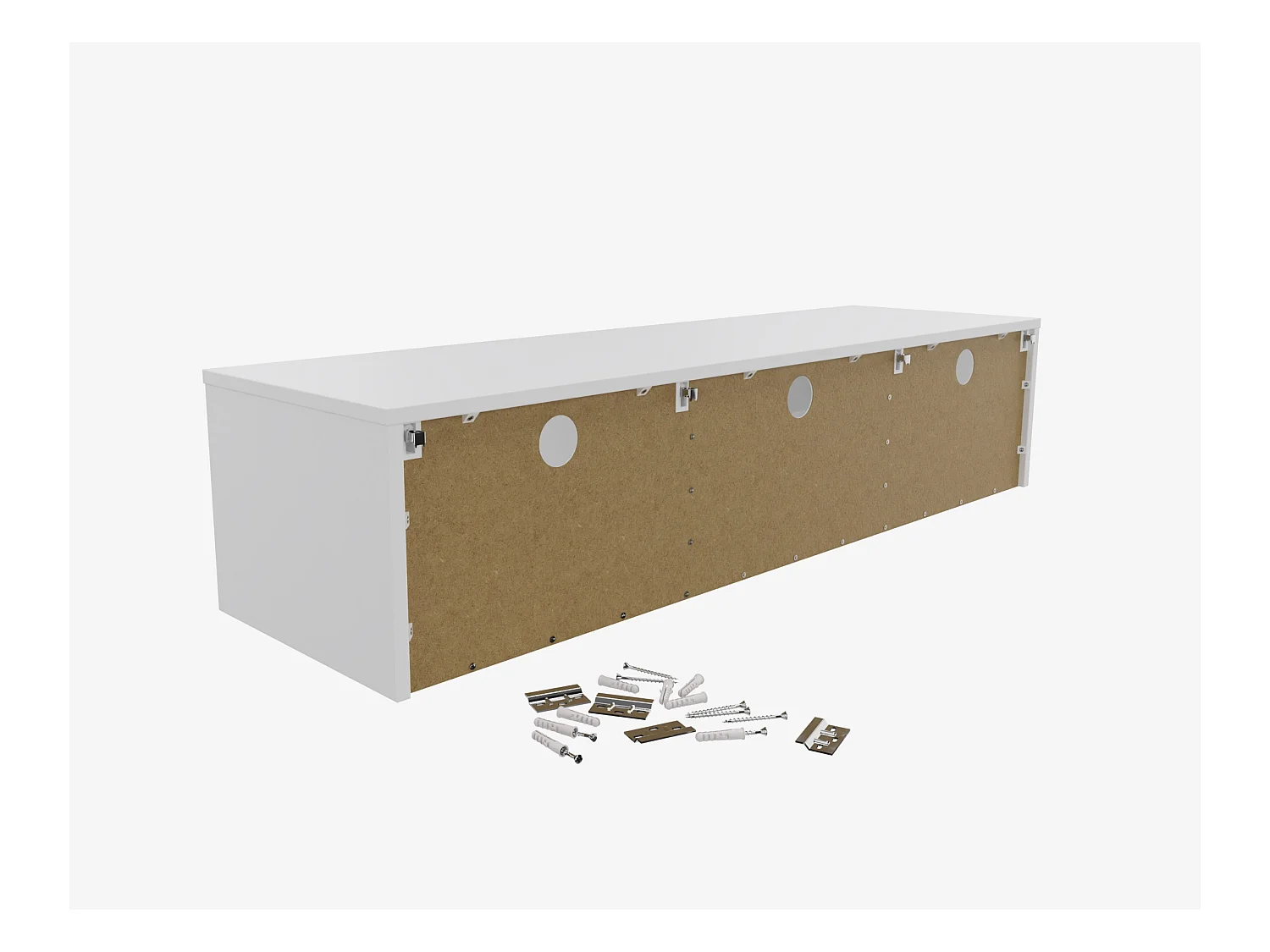 Meuble TV 140 cm Banc Télé Banc pour Salon