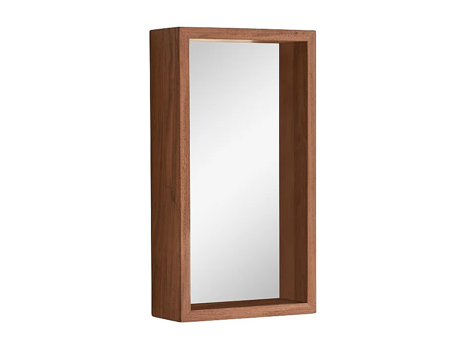 Spiegel Stelle in Nussbaumholz 55x30 cm