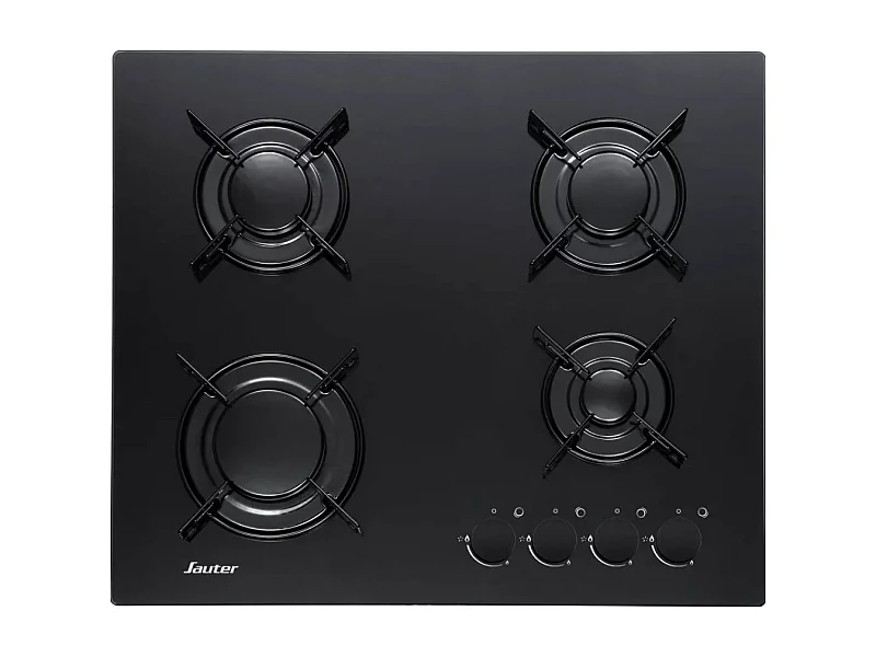Sauter Table de cuisson gaz 60cm 4 feux noir - SPG3465B