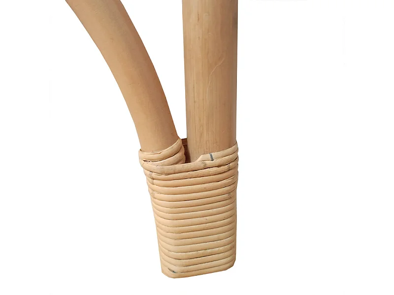 Portant échelle serviettes et plaids en rotin naturel 170 cm - HAZEL