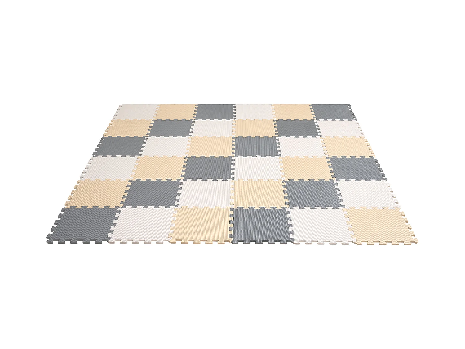 Tapis de Sol à Emboîtement, SucceBuy Tapis de Jeu Puzzle en Mousse pour Enfants, 1 cm, 36 Pièces de Tuiles Souples EVA Emboîtables