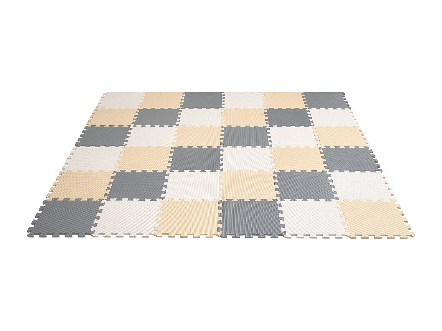 Tapis de Sol à Emboîtement, SucceBuy Tapis de Jeu Puzzle en Mousse pour Enfants, 1 cm, 36 Pièces de Tuiles Souples EVA Emboîtables