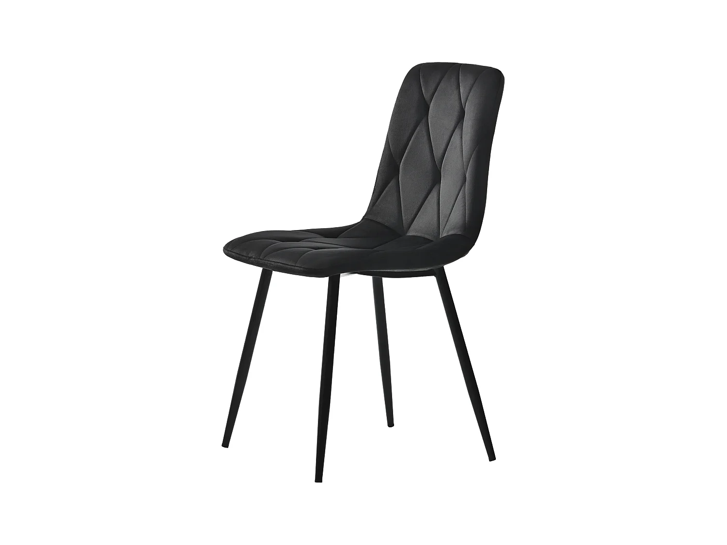 Set tavolo da pranzo rotondo e 4 sedie - piano effetto marmo, gambe in metallo dorato - Nero