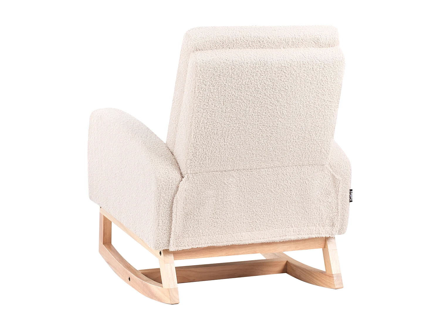 Chaise à bascule pour enfants NORBY Bouclé Beige clair