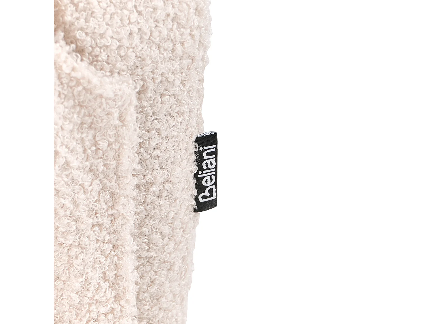 Chaise à bascule pour enfants NORBY Bouclé Beige clair