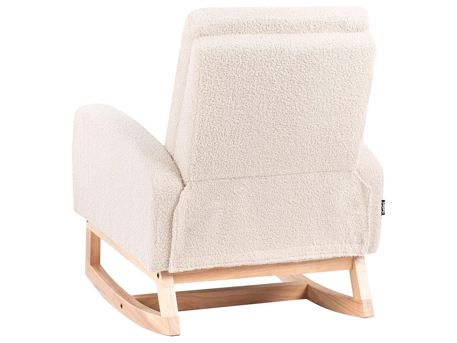 Kids Rocking Chair NORBY Boucle Light Beige
