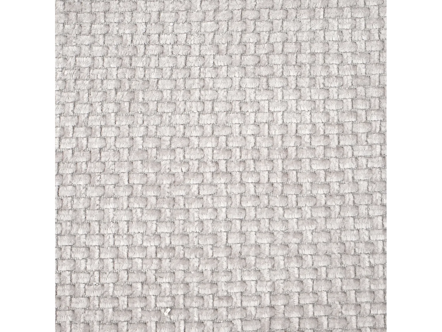 Upholstered Storage Bench ARTAS Chenille Grey